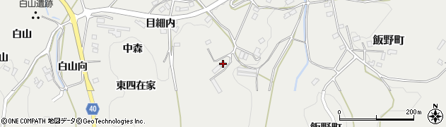 福島県福島市飯野町26周辺の地図