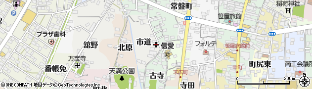 福島県喜多方市市道8705周辺の地図