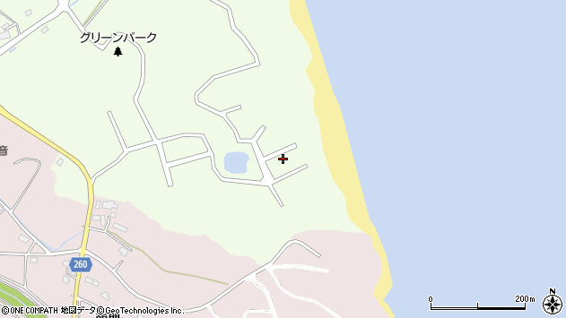 〒975-0022 福島県南相馬市原町区北泉の地図