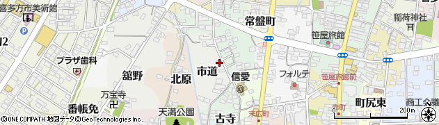 福島県喜多方市市道8709周辺の地図