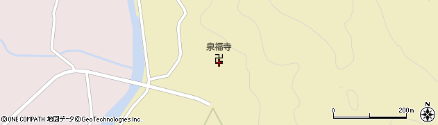 福島県喜多方市山都町小舟寺頭無甲周辺の地図