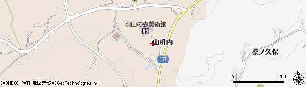 福島県伊達郡川俣町西福沢山枡内周辺の地図