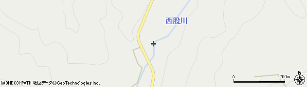 福島県西会津町（耶麻郡）新郷大字笹川（雨沼）周辺の地図