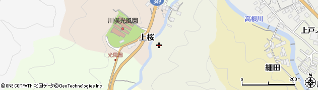 福島県川俣町（伊達郡）仁井町周辺の地図