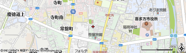 福島県喜多方市三丁目4835周辺の地図