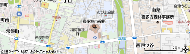 福島県喜多方市御清水東7244周辺の地図