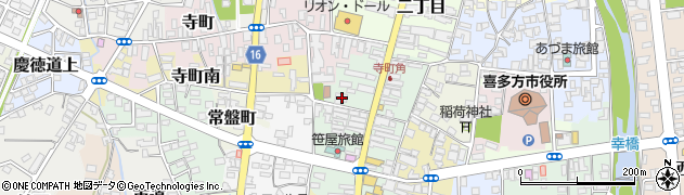 福島県喜多方市三丁目4830周辺の地図