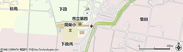 福島県喜多方市関柴町三津井唐八1664周辺の地図
