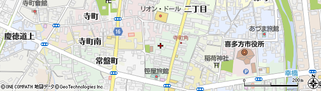 福島県喜多方市三丁目4823周辺の地図