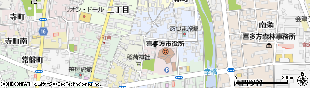 福島県喜多方市御清水東7242周辺の地図