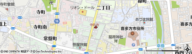 福島県喜多方市三丁目4807周辺の地図