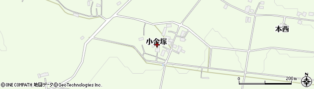 福島県福島市松川町小金塚92周辺の地図