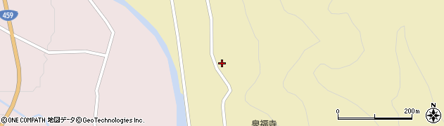 福島県喜多方市山都町小舟寺中村甲周辺の地図