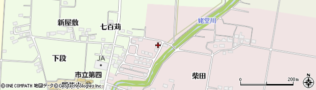 福島県喜多方市関柴町三津井堰下2402周辺の地図