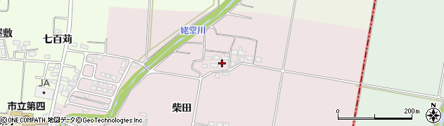 福島県喜多方市関柴町三津井（畑ケ中）周辺の地図