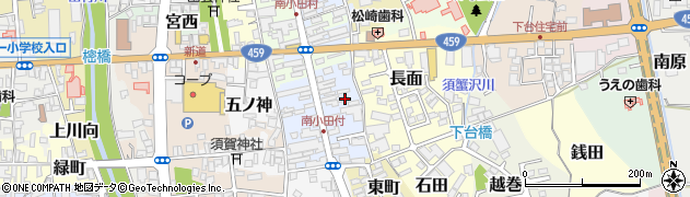 福島県喜多方市南町2859周辺の地図