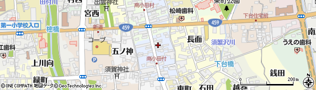 福島県喜多方市南町2866周辺の地図