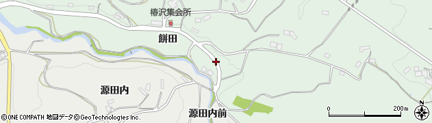 福島県福島市飯野町大久保（日向）周辺の地図