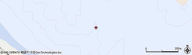福島県西会津町（耶麻郡）新郷大字豊洲（中瀧内）周辺の地図