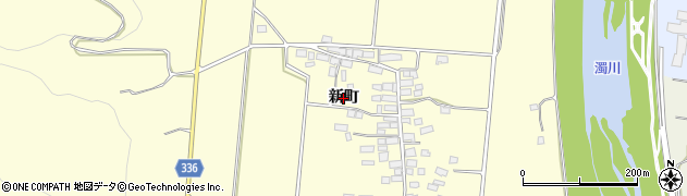 福島県喜多方市慶徳町松舞家（新町）周辺の地図