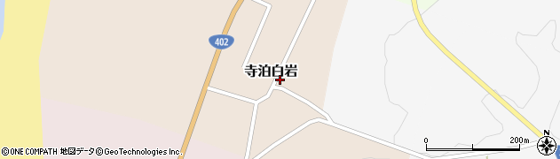 新潟県長岡市寺泊白岩周辺の地図