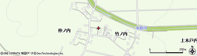 福島県福島市松川町竹ノ内109周辺の地図