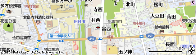ＡＬＳＯＫ福島株式会社　喜多方営業所周辺の地図