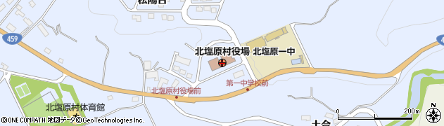 福島県北塩原村（耶麻郡）周辺の地図