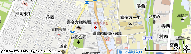 福島県喜多方市一丁目4611周辺の地図