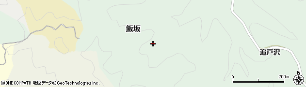 福島県川俣町（伊達郡）飯坂（大滝）周辺の地図
