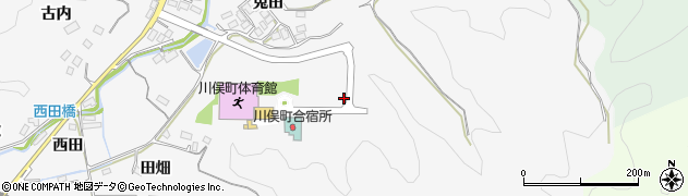 福島県伊達郡川俣町東福沢万所内山周辺の地図