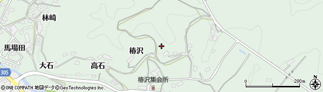 福島県福島市飯野町大久保（高石山）周辺の地図