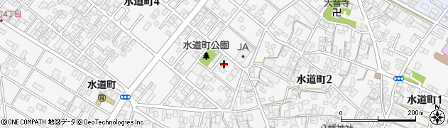 新潟県燕市水道町周辺の地図