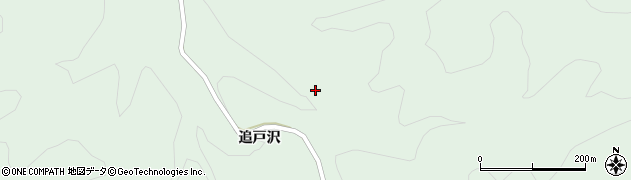 福島県川俣町（伊達郡）飯坂（不動沢）周辺の地図