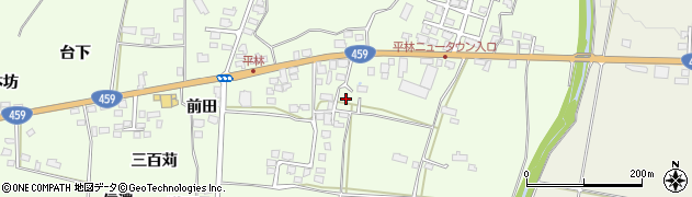 福島県喜多方市関柴町平林（地利前）周辺の地図