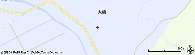 福島県相馬郡飯舘村飯樋大橋168周辺の地図