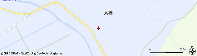 福島県相馬郡飯舘村飯樋大橋167周辺の地図