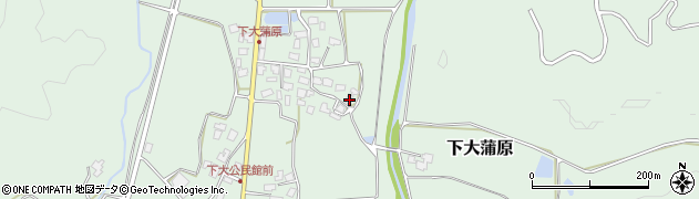 新潟県五泉市下大蒲原555周辺の地図
