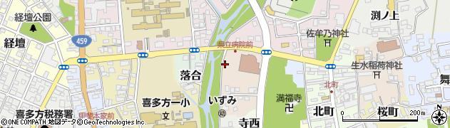 福島県喜多方市稲清水2359周辺の地図