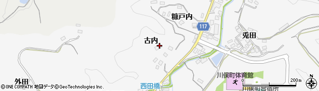 福島県伊達郡川俣町東福沢古内33周辺の地図