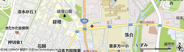 福島県喜多方市宗匠壇周辺の地図
