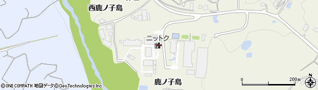 福島県福島市飯野町明治（鹿ノ子島）周辺の地図