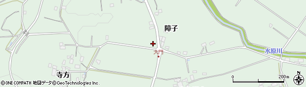 福島県福島市松川町水原（門田）周辺の地図