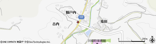 福島県伊達郡川俣町東福沢古内58周辺の地図