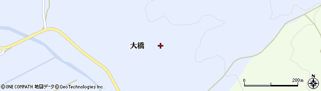 福島県相馬郡飯舘村飯樋大橋180周辺の地図