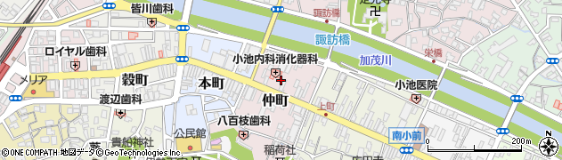 菊屋旅館周辺の地図