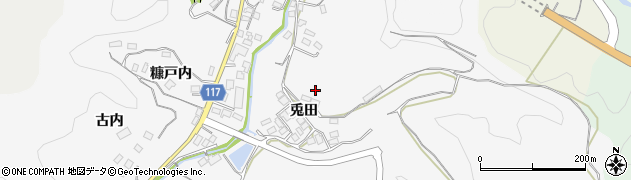 福島県川俣町（伊達郡）東福沢（池ノ入山）周辺の地図