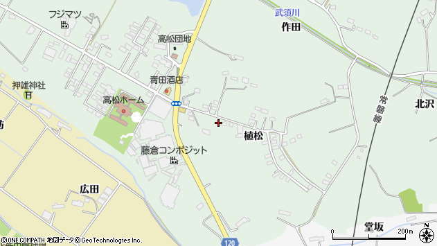 〒975-0027 福島県南相馬市原町区上北高平の地図