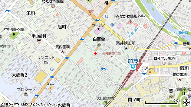 〒959-1384 新潟県加茂市寿町の地図