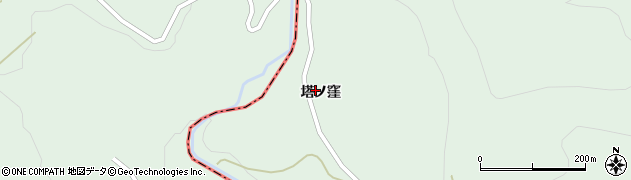 福島県喜多方市高郷町磐見（塔ノ窪）周辺の地図